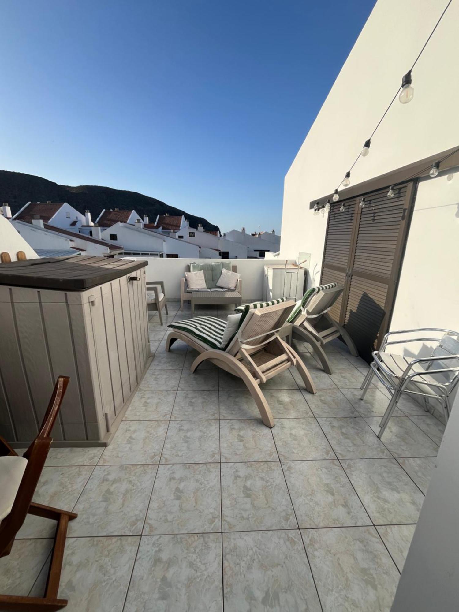 洛斯克里斯蒂亚诺斯Sea View Penthouse With Large Terrace公寓 外观 照片